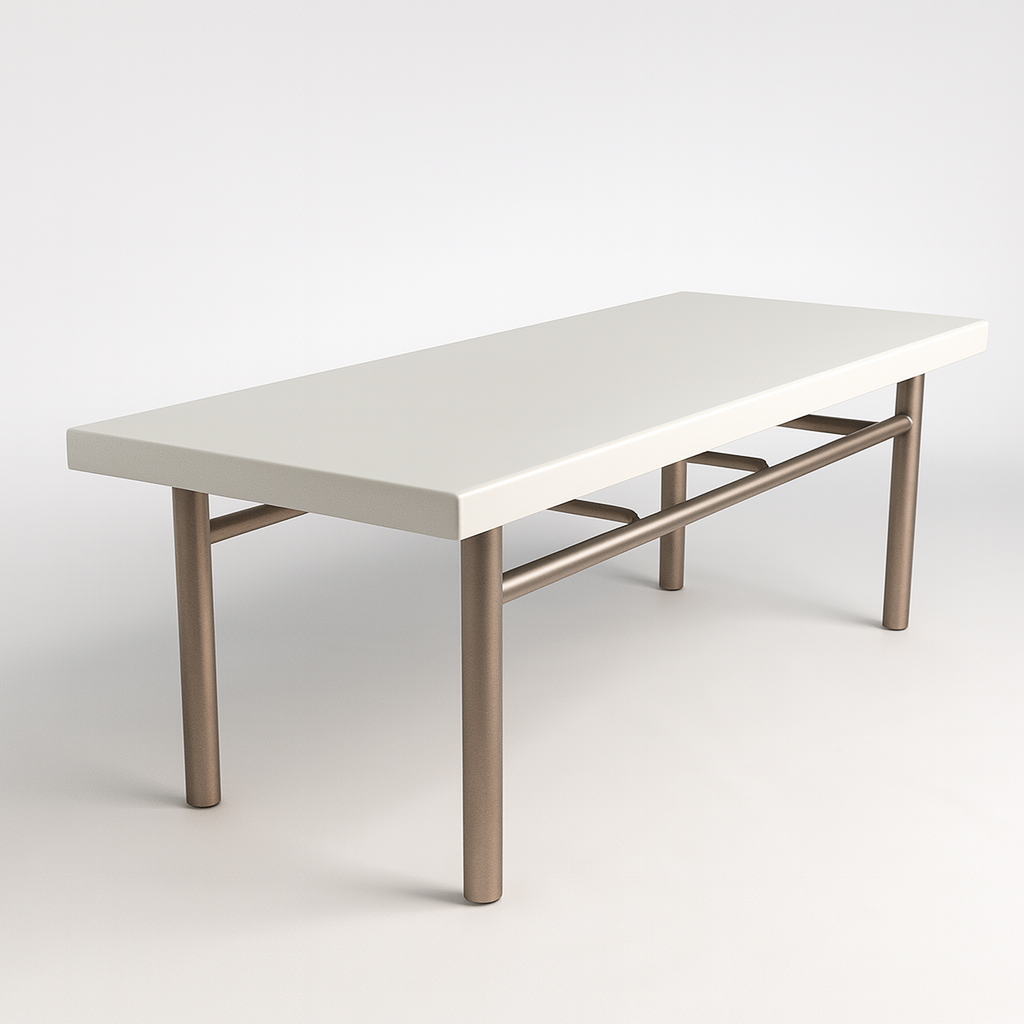 Table therme composite et inox